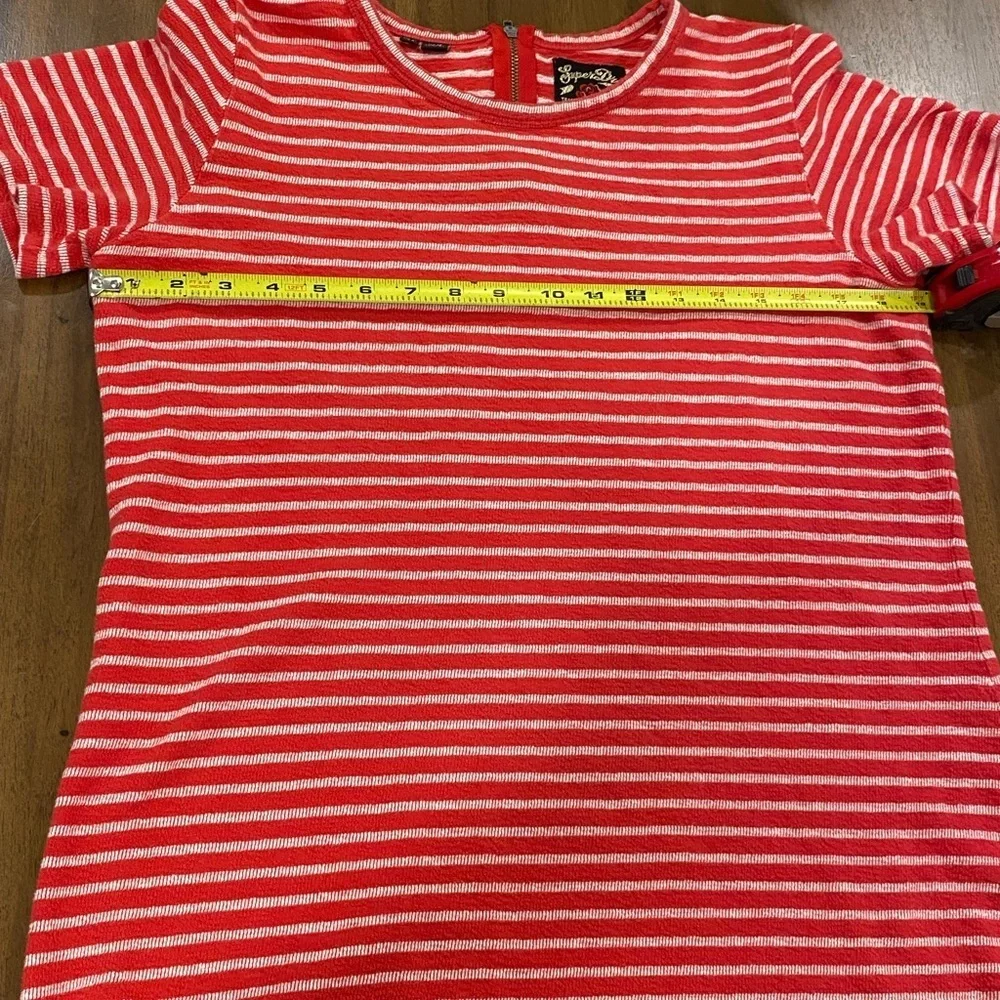 Superdry Edison Striped Ottoman Dress Size 8